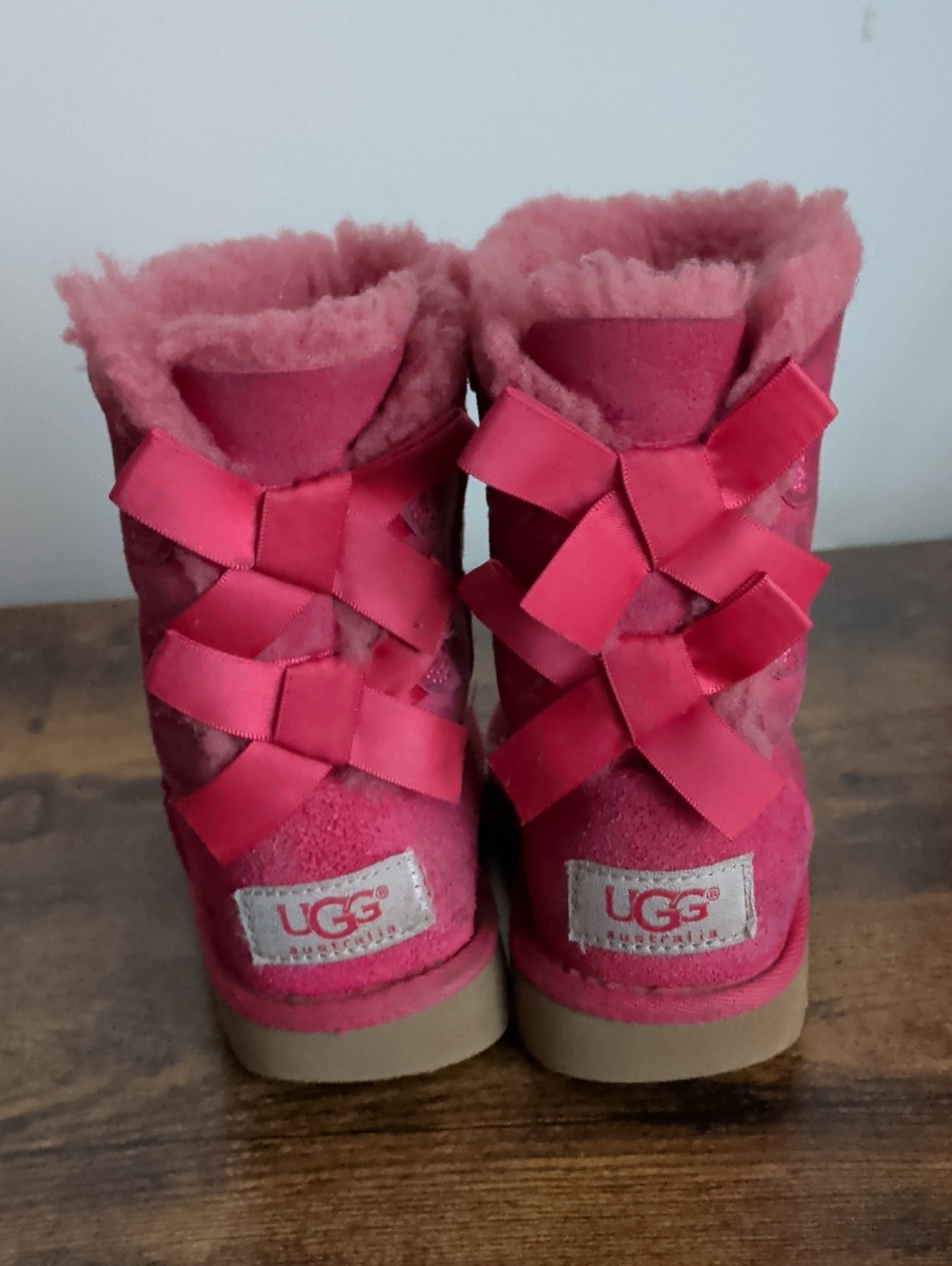 Kids Pink UGG Boots